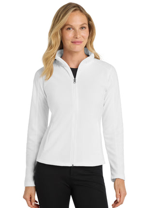 Port Authority® Women's Microfleece Jacket. L223 - White | Port Authority