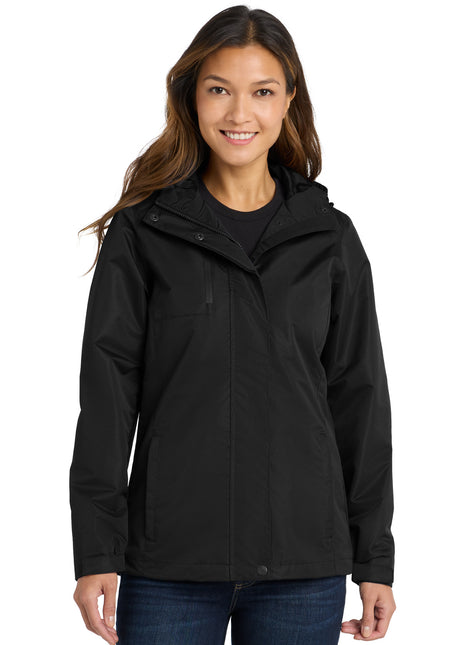 Port Authority® Women's All-Conditions Jacket. L331 - Black | Port Authority