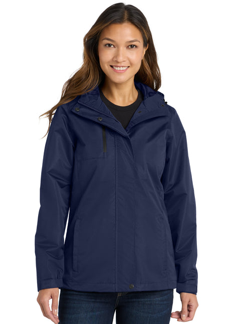 Port Authority® Women's All-Conditions Jacket. L331 - True Navy | Port Authority