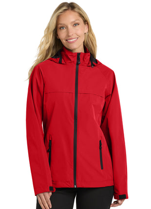 Port Authority® Women's Torrent Waterproof Jacket. L333 - Deep Red | Port Authority