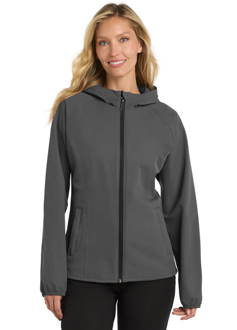 Port Authority ® Women's Essential Rain Jacket L407 - Graphite | Port Authority