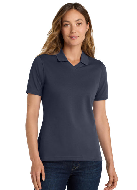 Port Authority® Women's Rapid Dry™ Polo.  L455 - Classic Navy | Port Authority