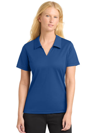 Sport-Tek® Women's Dri-Mesh® V-Neck Polo.  L469 - Royal | Sport-Tek