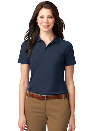 Port Authority® Women's Stain-Resistant Polo. L510 - Navy | Port Authority
