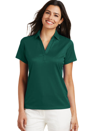 Port Authority® Women's Performance Fine Jacquard Polo. L528 - Green Glen | Port Authority