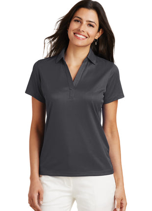 Port Authority® Women's Performance Fine Jacquard Polo. L528 - Grey Smoke | Port Authority