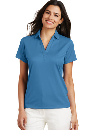 Port Authority® Women's Performance Fine Jacquard Polo. L528 - Ocean Blue | Port Authority