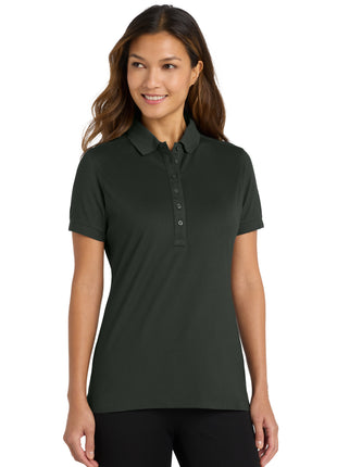 Port Authority® Women's Stretch Pique Polo. L555 - Grey Smoke | Port Authority
