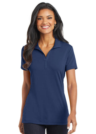 Port Authority® Women's Cotton Touch™ Performance Polo. L568 - Estate Blue | Port Authority