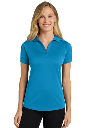 Port Authority® Women's Diamond Jacquard Polo. L569 - Blue Wake | Port Authority