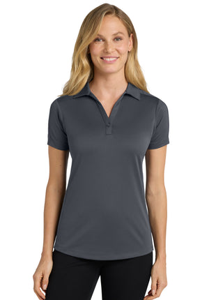 Port Authority® Women's Diamond Jacquard Polo. L569 - Graphite | Port Authority