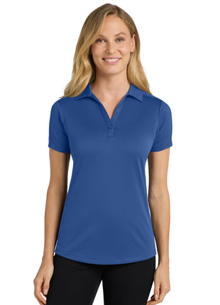 Port Authority® Women's Diamond Jacquard Polo. L569 - True Blue | Port Authority