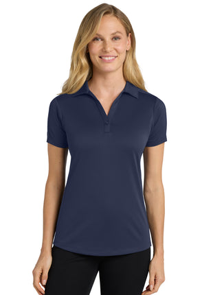 Port Authority® Women's Diamond Jacquard Polo. L569 - True Navy | Port Authority