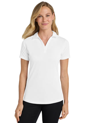 Port Authority® Women's Diamond Jacquard Polo. L569 - White | Port Authority