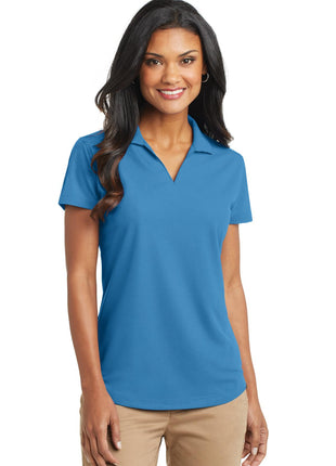 Port Authority® Women's Dry Zone® Grid Polo. L572 - Celadon Blue | Port Authority