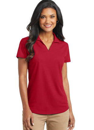 Port Authority® Women's Dry Zone® Grid Polo. L572 - Engine Red | Port Authority