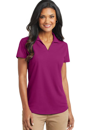Port Authority® Women's Dry Zone® Grid Polo. L572 - Magenta | Port Authority