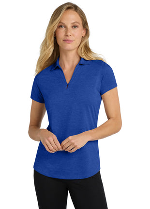 Port Authority® Women's Digi Heather Performance Polo. L574 - True Royal | Port Authority
