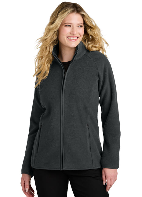 Port Authority® Women's C-FREE® Raglan Fleece L700 - Grey Steel | Port Authority