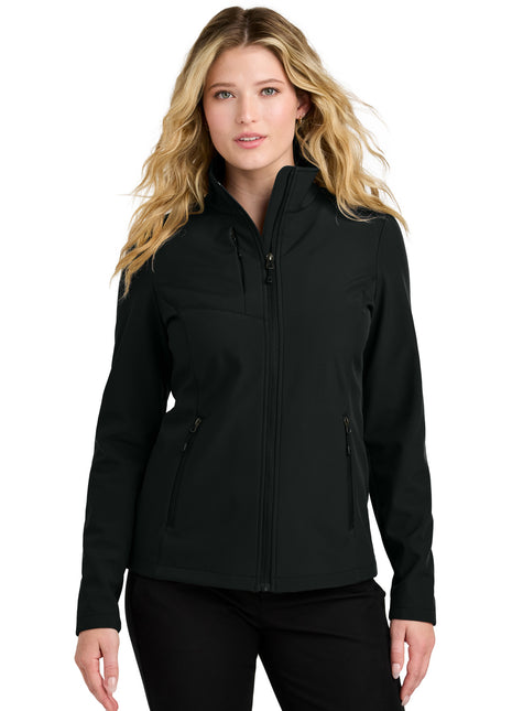 Port Authority® Women's C-FREE® Core Soft Shell L720 - Deep Black | Port Authority