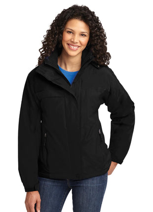 Port Authority® Women's Nootka Jacket.  L792 - Black/ Black | Port Authority