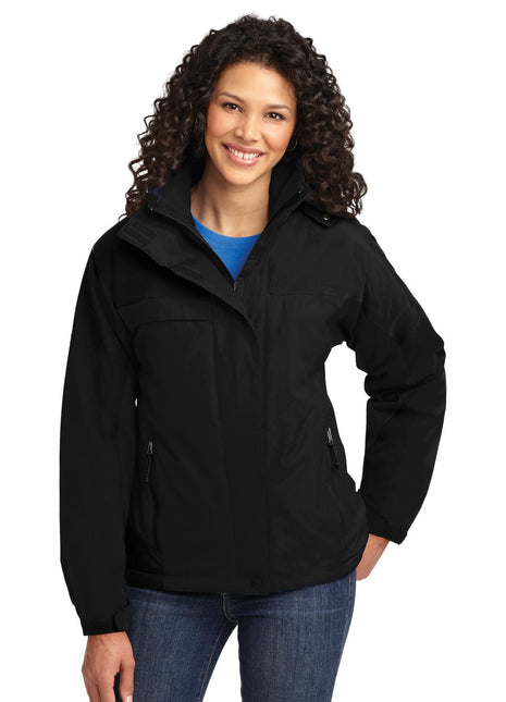 Port Authority® Women's Nootka Jacket.  L792 - Black/ Black | Port Authority