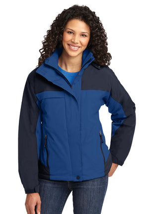 Port Authority® Women's Nootka Jacket.  L792 - Regatta Blue/ Navy | Port Authority