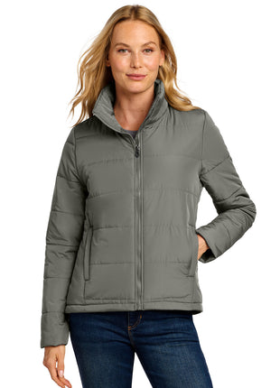 Port Authority® Women's Puffer Jacket L852 - Shadow Grey | Port Authority