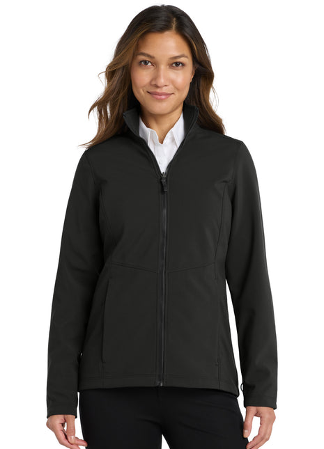 Port Authority ® Women's Collective Soft Shell Jacket. L901 - Deep Black | Port Authority
