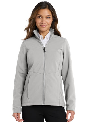 Port Authority ® Women's Collective Soft Shell Jacket. L901 - Gusty Grey | Port Authority