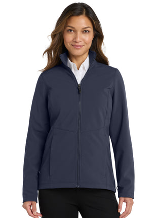 Port Authority ® Women's Collective Soft Shell Jacket. L901 - River Blue Navy | Port Authority