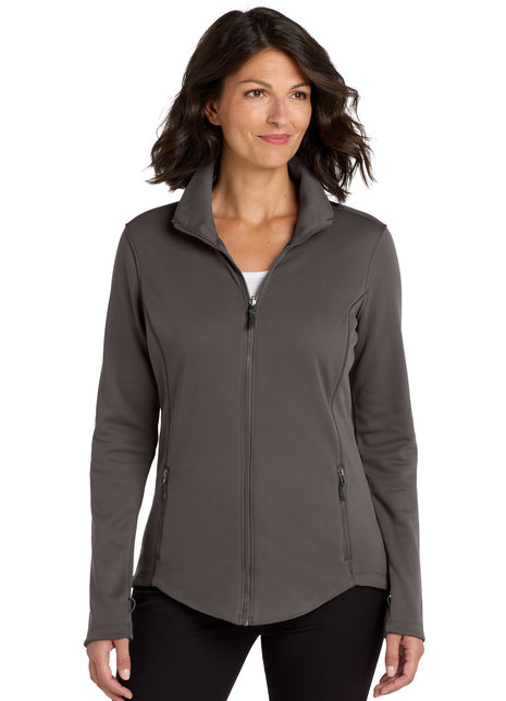 Port Authority ® Women's Collective Smooth Fleece Jacket. L904 - Graphite | Port Authority