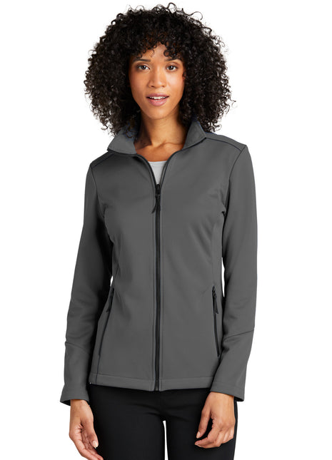 Port Authority® Women's Collective Tech Soft Shell Jacket L921 - Graphite | Port Authority