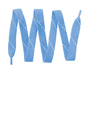 Sport-Tek® Laces. LACE - Carolina Blue/ White | Sport-Tek