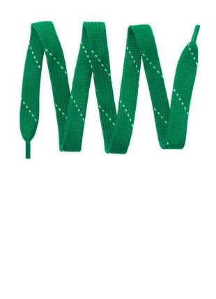 Sport-Tek® Laces. LACE - Kelly Green/ White | Sport-Tek