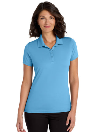 Port Authority® Women's Dry Zone® UV Micro-Mesh Polo. LK110 - Carolina Blue | Port Authority