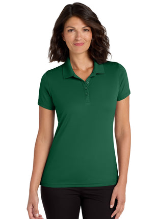 Port Authority® Women's Dry Zone® UV Micro-Mesh Polo. LK110 - Deep Forest Green | Port Authority