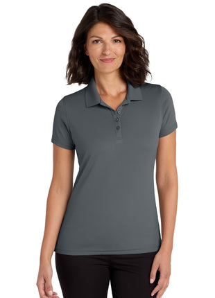 Port Authority® Women's Dry Zone® UV Micro-Mesh Polo. LK110 - Graphite | Port Authority