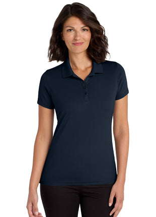Port Authority® Women's Dry Zone® UV Micro-Mesh Polo. LK110 - River Blue Navy | Port Authority