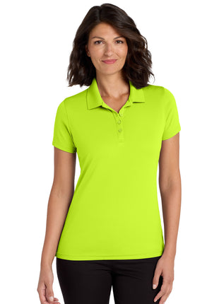 Port Authority® Women's Dry Zone® UV Micro-Mesh Polo. LK110 - Safety Yellow | Port Authority