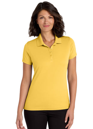 Port Authority® Women's Dry Zone® UV Micro-Mesh Polo. LK110 - Sunburst Yellow | Port Authority