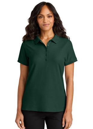 Port Authority® Women's Wearever Signature Pique Polo LK200 - Dark Green | Port Authority