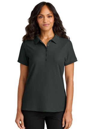 Port Authority® Women's Wearever Signature Pique Polo LK200 - Grey Smoke | Port Authority