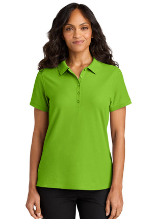 Port Authority® Women's Wearever Signature Pique Polo LK200 - Lime | Port Authority