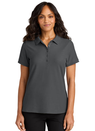 Port Authority® Women's Wearever Signature Pique Polo LK200 - Storm Grey | Port Authority