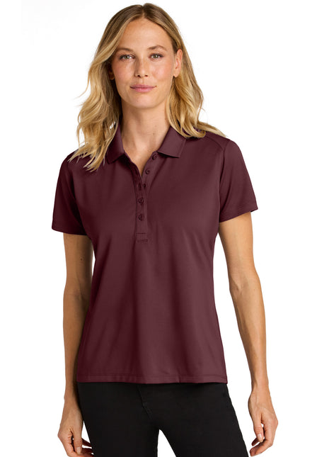 Port Authority® Women's Wearever Performance Pique Polo LK240 - Burgundy | Port Authority