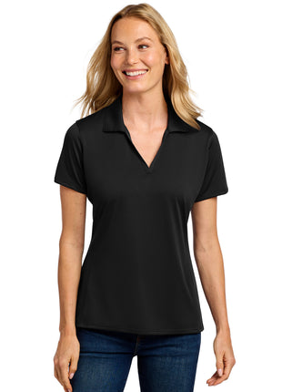 Port Authority® Women's Performance Staff Polo LK398 - Black | Port Authority