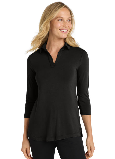 Port Authority ® Women's Luxe Knit Tunic. LK5601 - Deep Black | Port Authority