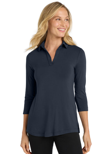 Port Authority ® Women's Luxe Knit Tunic. LK5601 - River Blue Navy | Port Authority