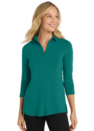 Port Authority ® Women's Luxe Knit Tunic. LK5601 - Teal Green | Port Authority